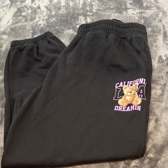 Set🖤No Boundaries California LA  Dreamin Black Hoodie/ Sweatpants Set - Picture 8 of 12